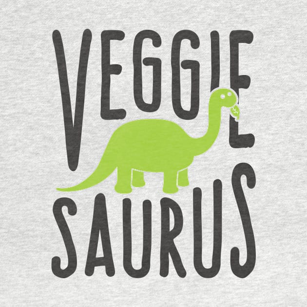 Dinosaur Vegetarian Shirt - Veggiesaurus by redbarron